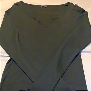 Black long sleeve shirt from brandy